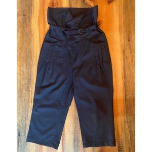 Binetti Women's High-waisted Cropped Trousers